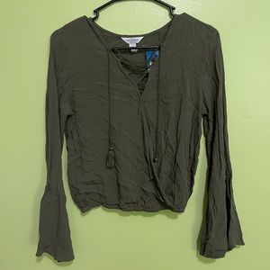 ARIZONA Boho Bell Sleeve Shirt